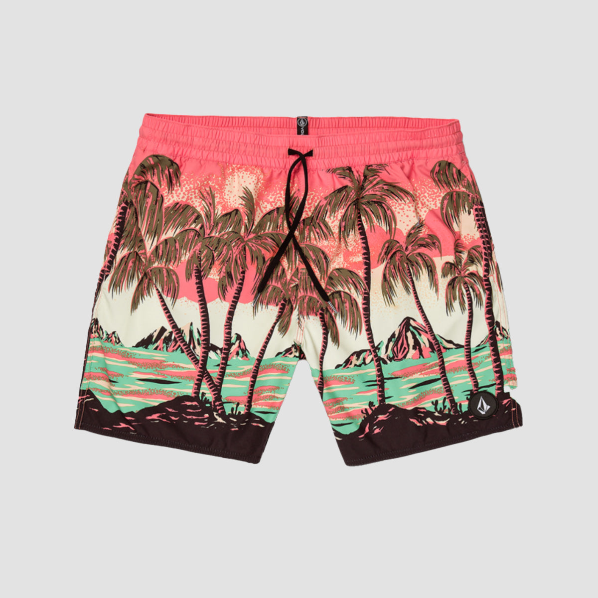 Volcom Novelty 17" Trunk Shorts Living Coral