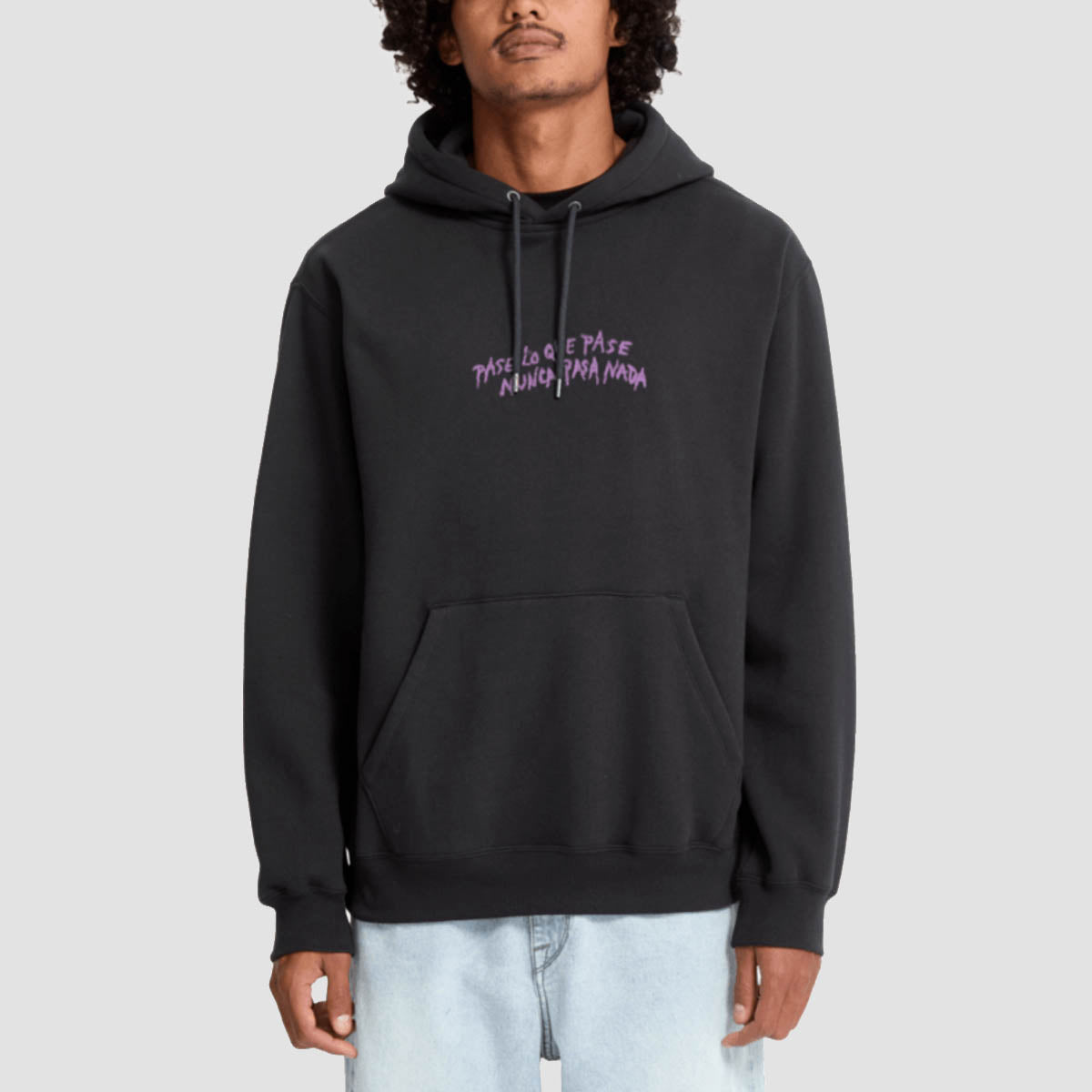 Volcom Nunca Passa Pullover Hoodie Antique Black