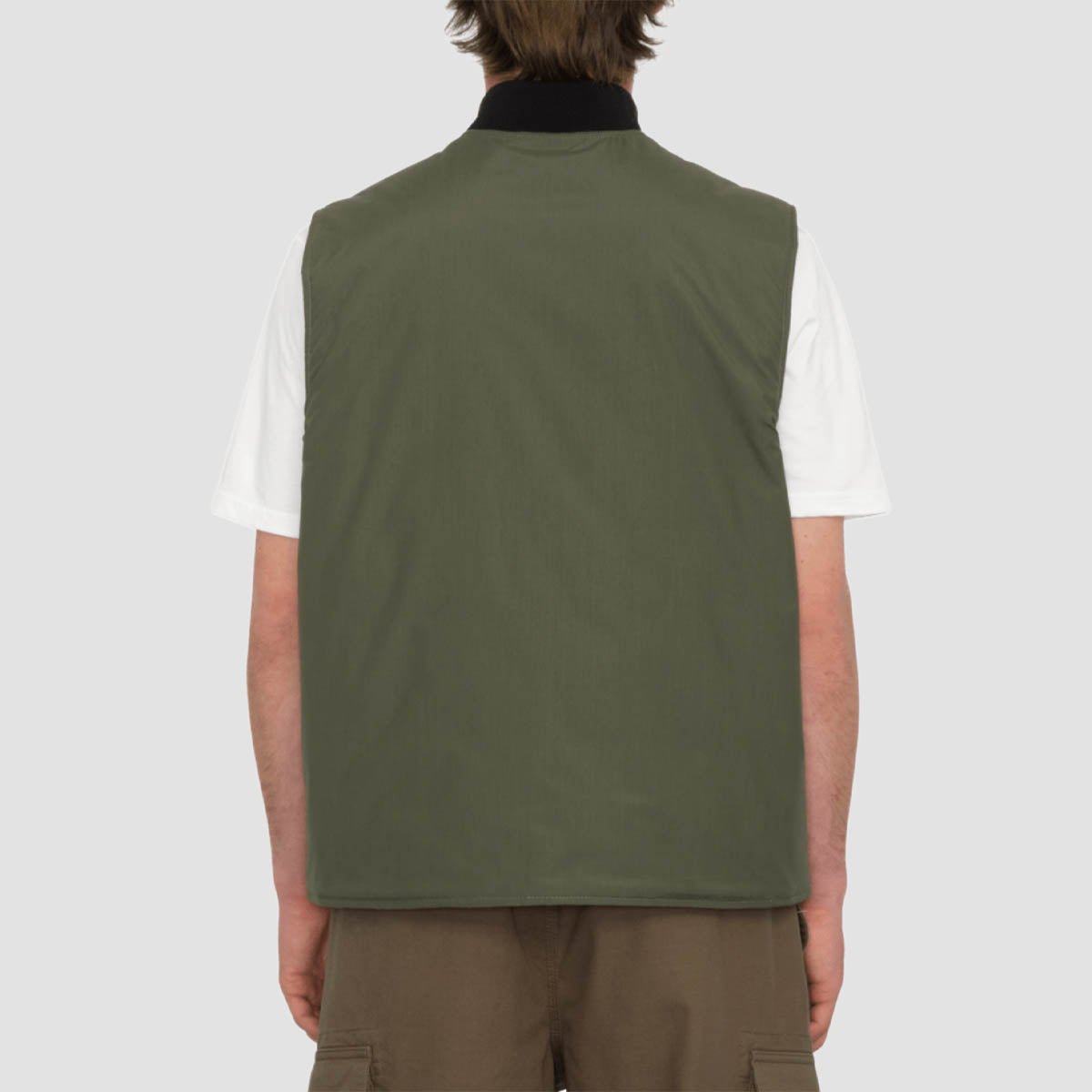 Volcom Prysmer Vest Jacket Squadron Green