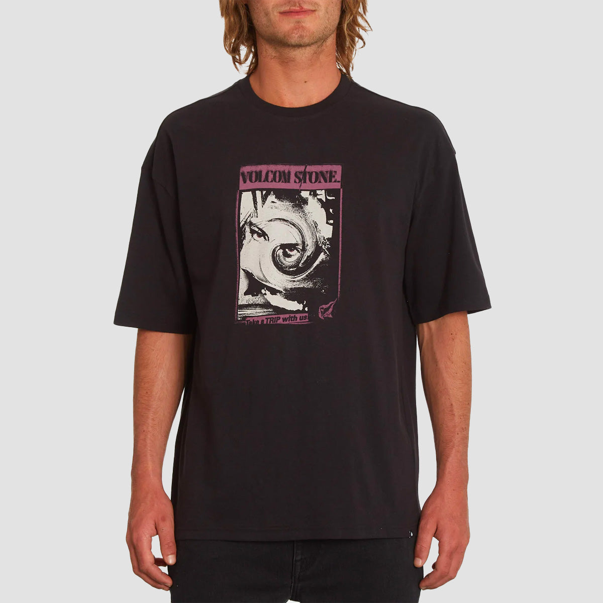 Volcom Psych Trip LSE T-Shirt Black