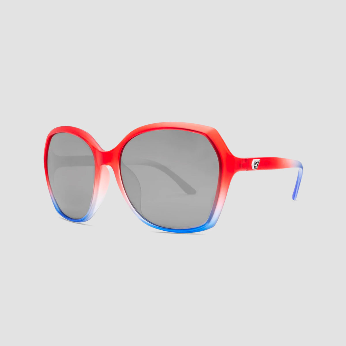 Volcom Psychic Sunglasses Stars & Stripes/Silver Mirror - Womens