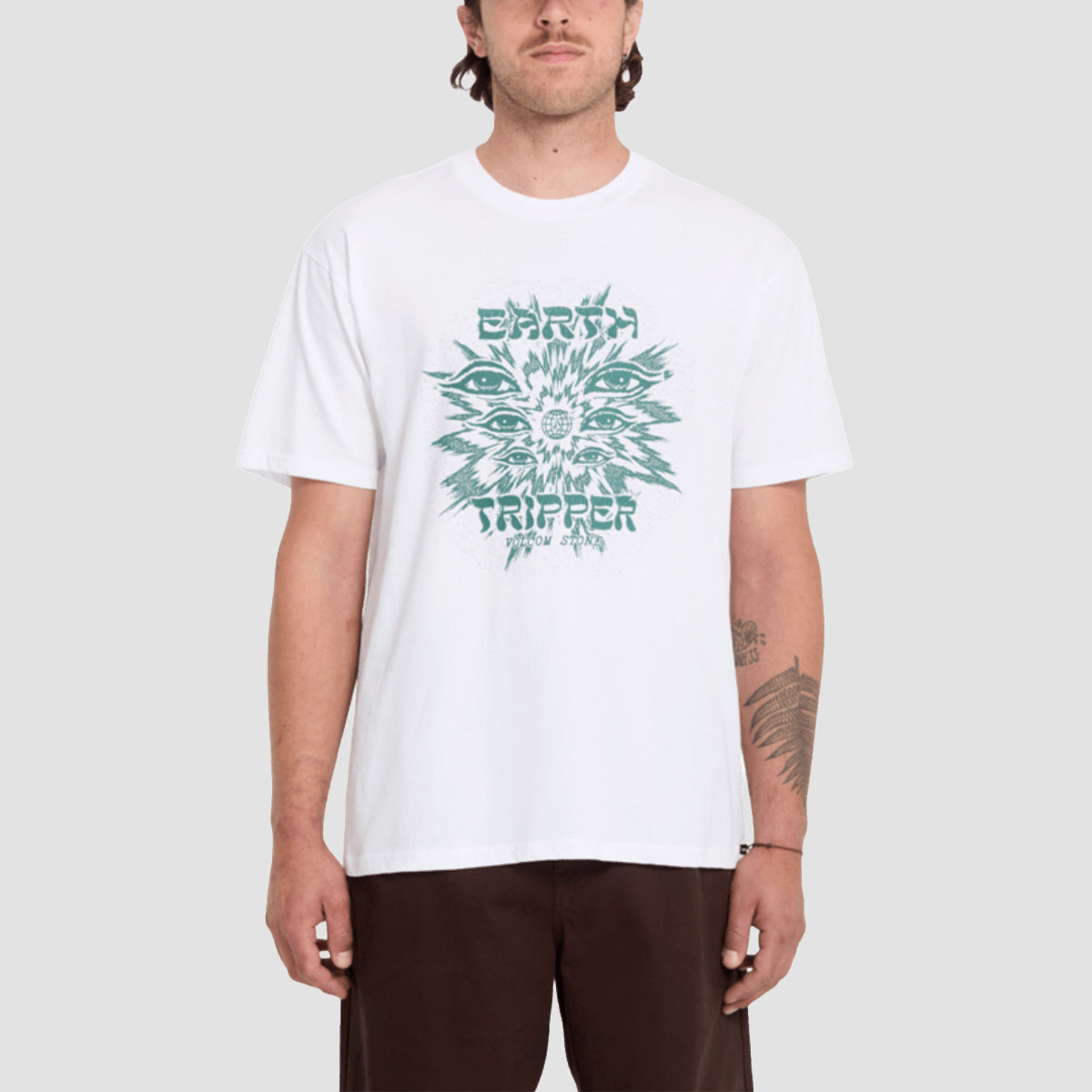 Volcom Remote Viewer T-Shirt White