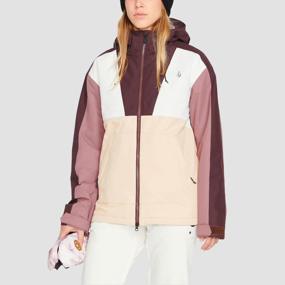 Volcom Rossland Ins Snow Jacket Sand Womens