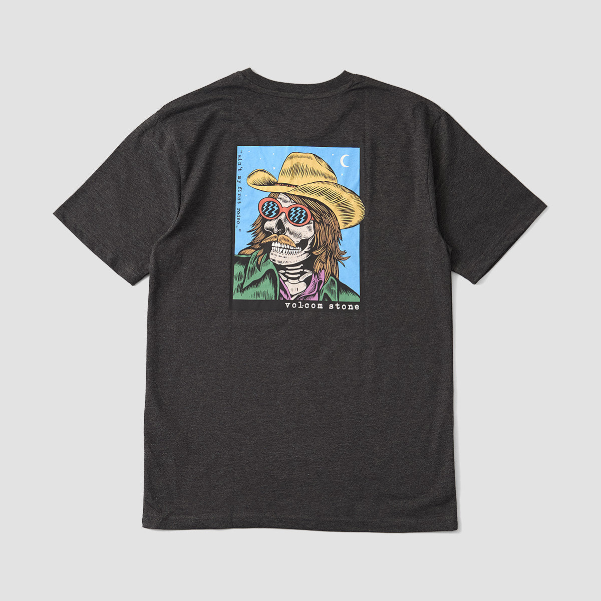 Volcom Scowboy T-Shirt Heather Black