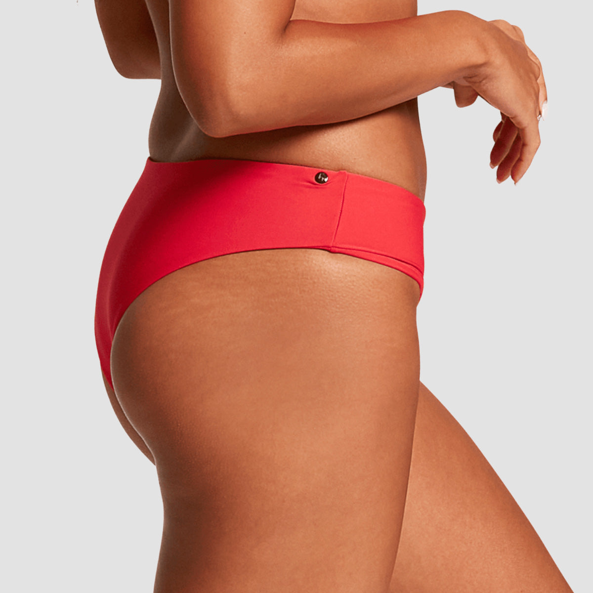 Volcom Simply Seamless Skimpy Bikini Bottom True Red - Womens