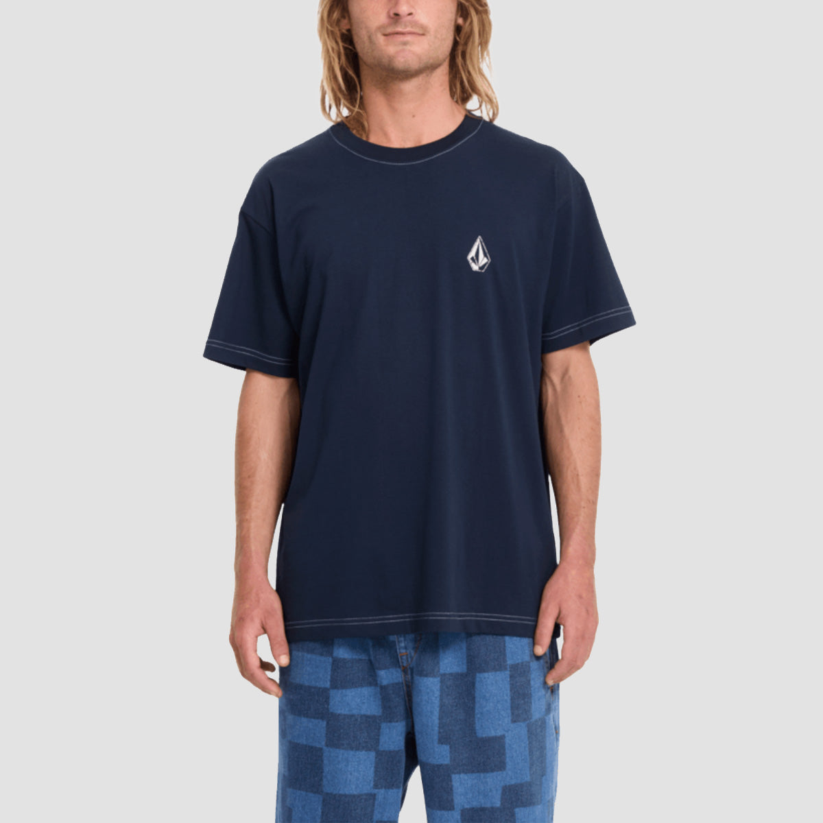 Volcom Skidder T-Shirt Marine