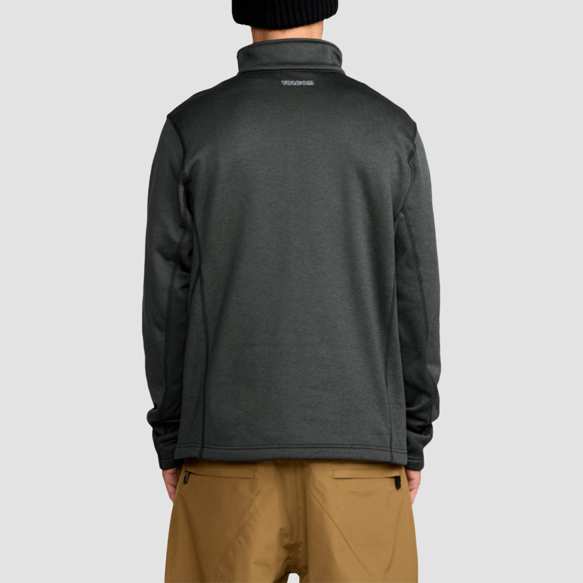 Volcom Snowbound Zip-Up Sweatshirt Black