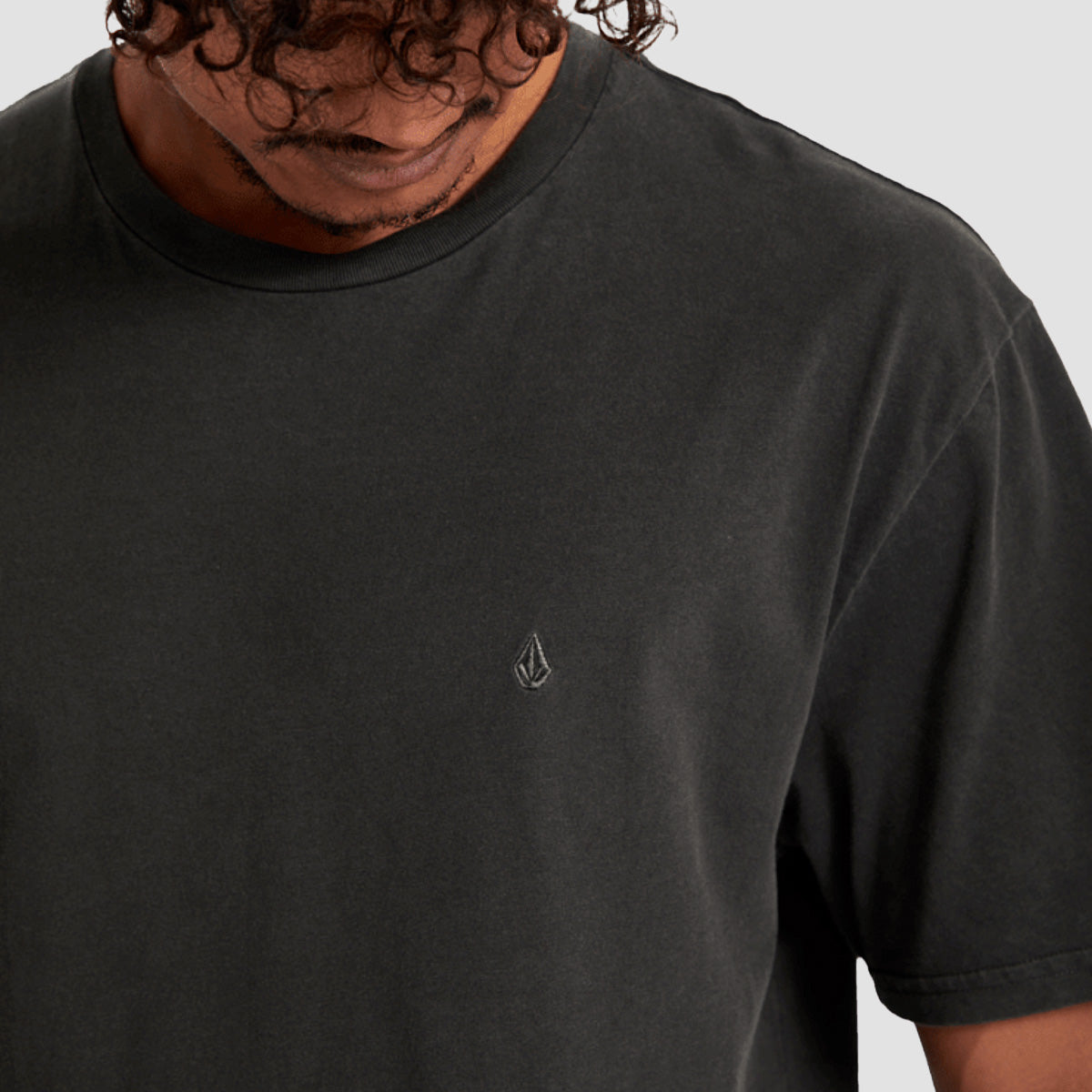 Volcom Solid Stone Emb T-Shirt Black