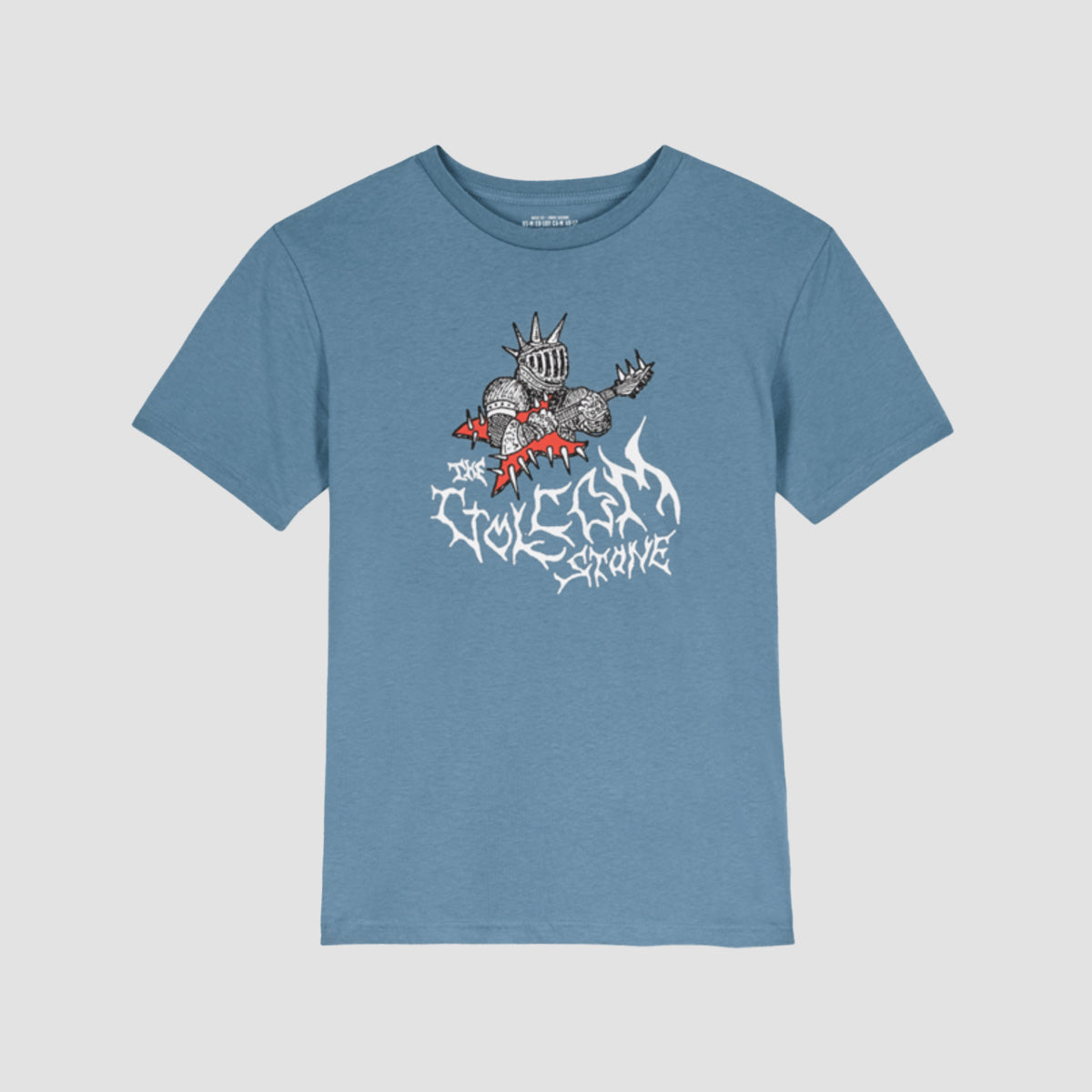 Volcom Spikesnight T-Shirt Blue Wash - Kids