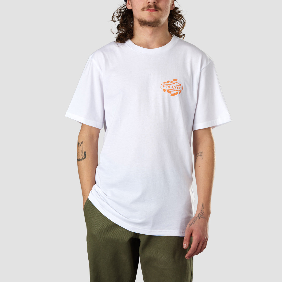 Volcom Startlog T-Shirt White