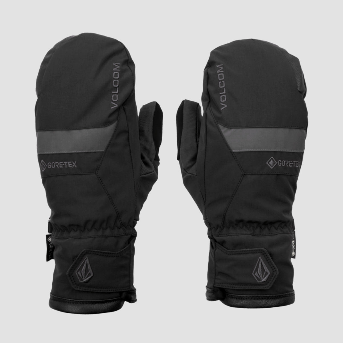 Volcom Stay Dry Gore-Tex Snow Mitts Black