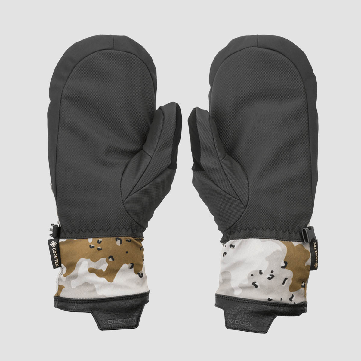 Volcom Stay Dry Gore-Tex Snow Mitts Camouflage