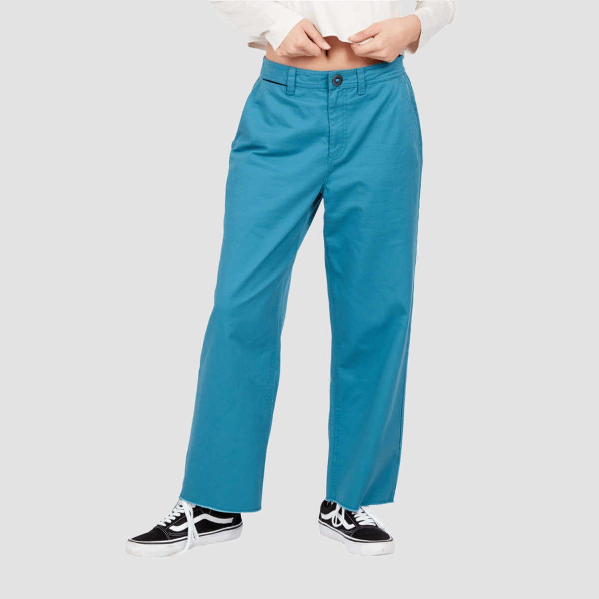 Volcom Thisthatthem Skate Pants Harbor Blue - Womens