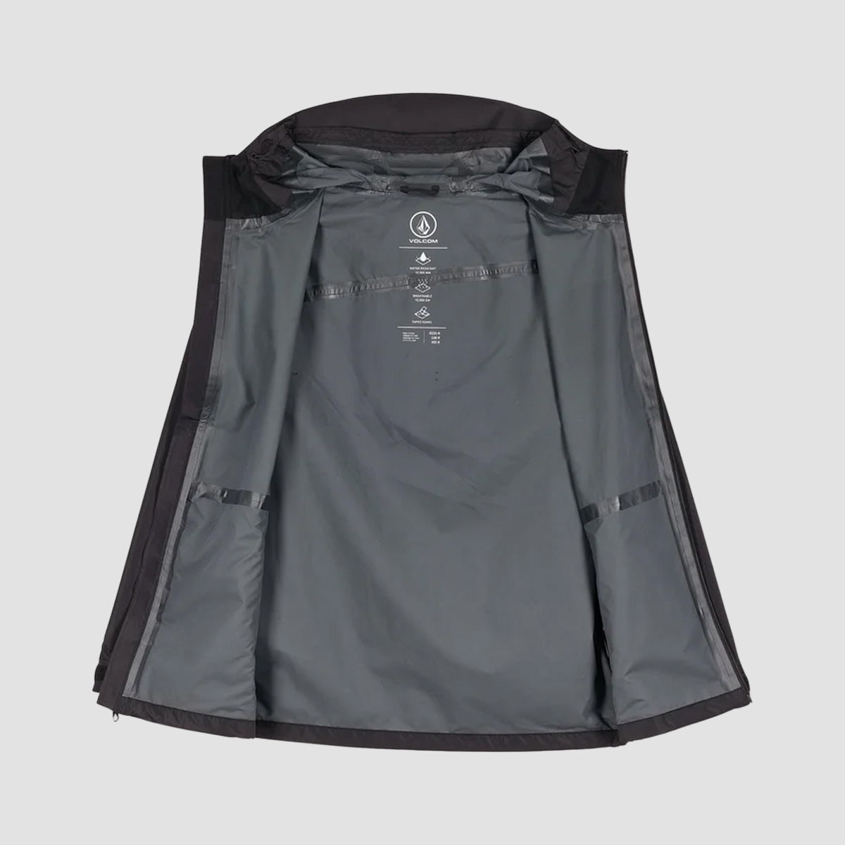 Volcom Thunder Stone Lightweight 10K Jacket Black