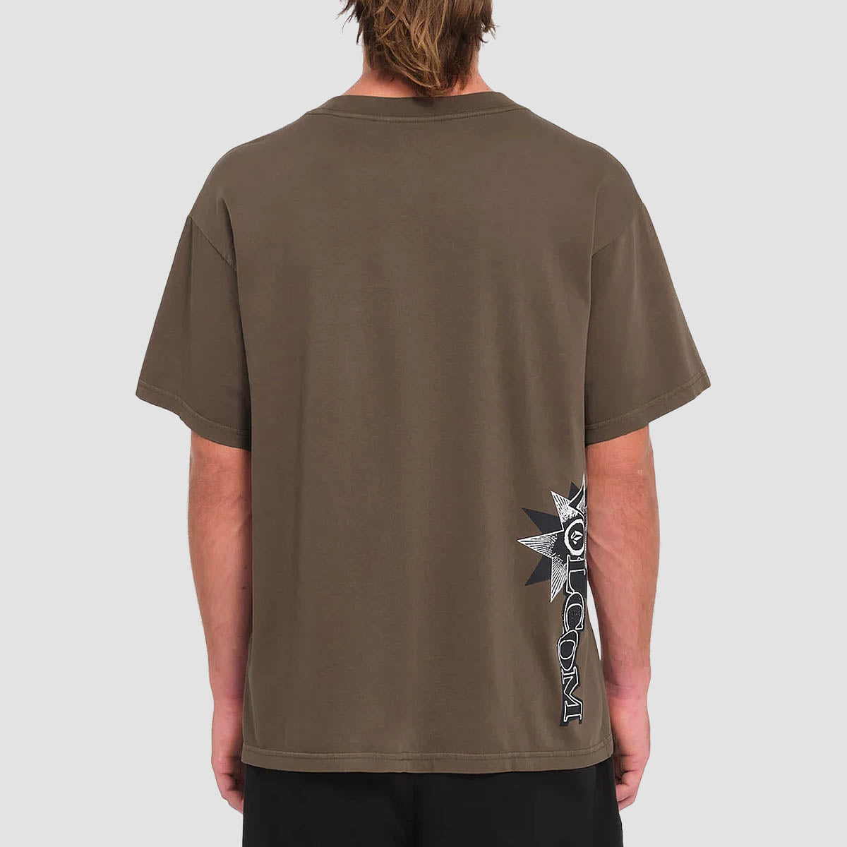 Volcom TT B Iguchi Valley T-Shirt Dark Earth