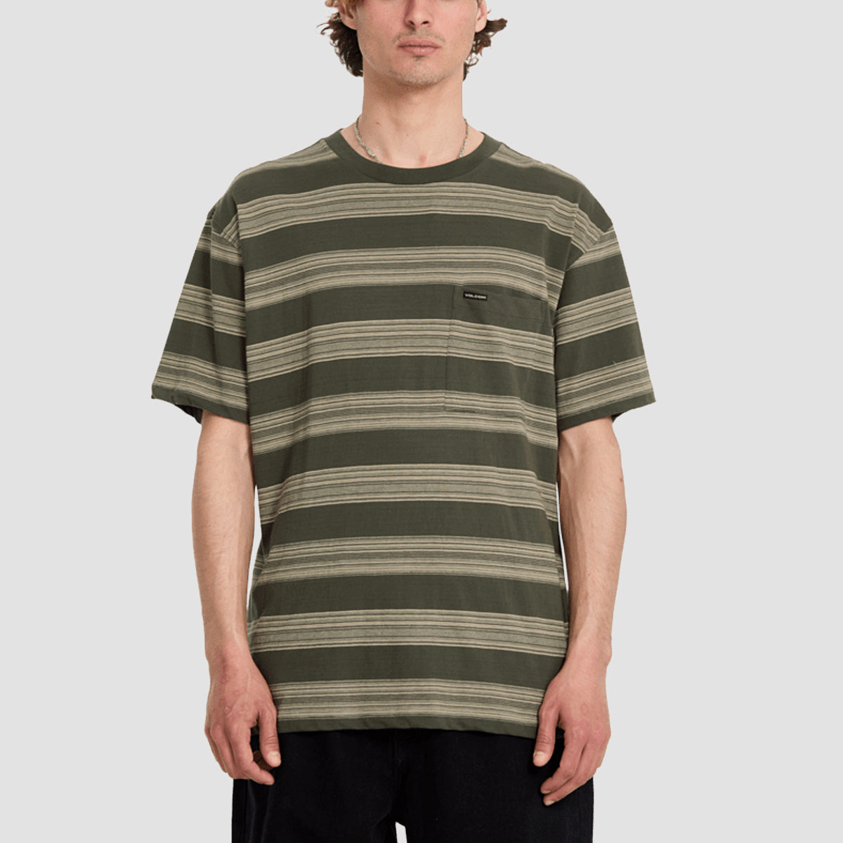 Volcom Twilight Crew T-Shirt Squadron Green