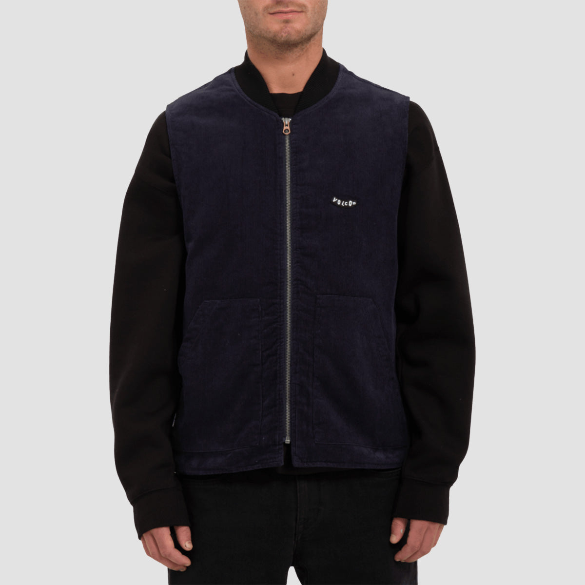 Volcom V-Team Vest Jacket Navy