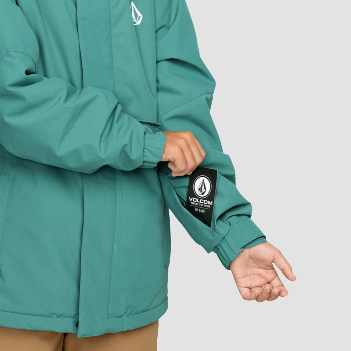 Volcom Vernon Ins Snow Jacket Spruce Green - Kids
