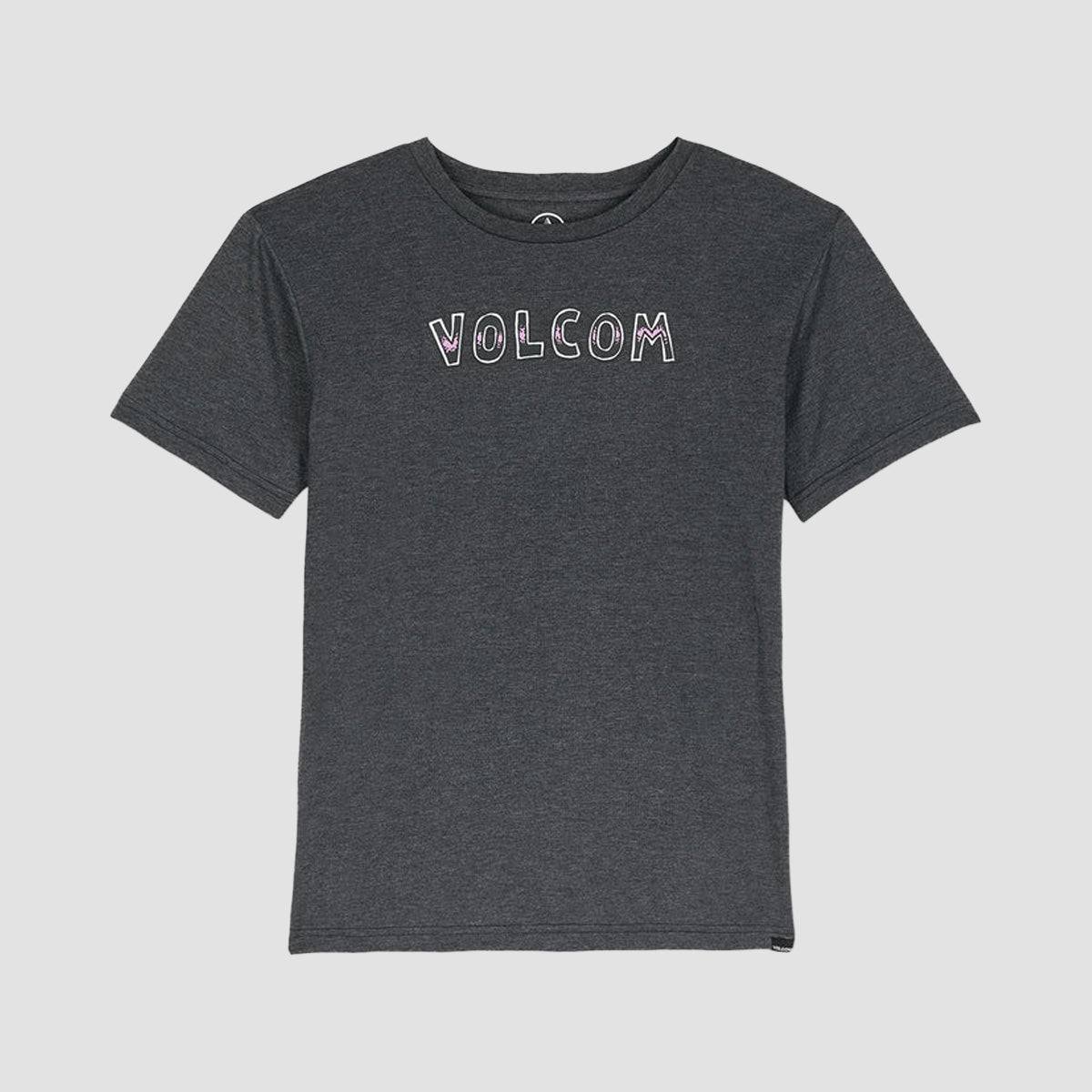 Volcom Volfire T-Shirt Heather Black - Kids