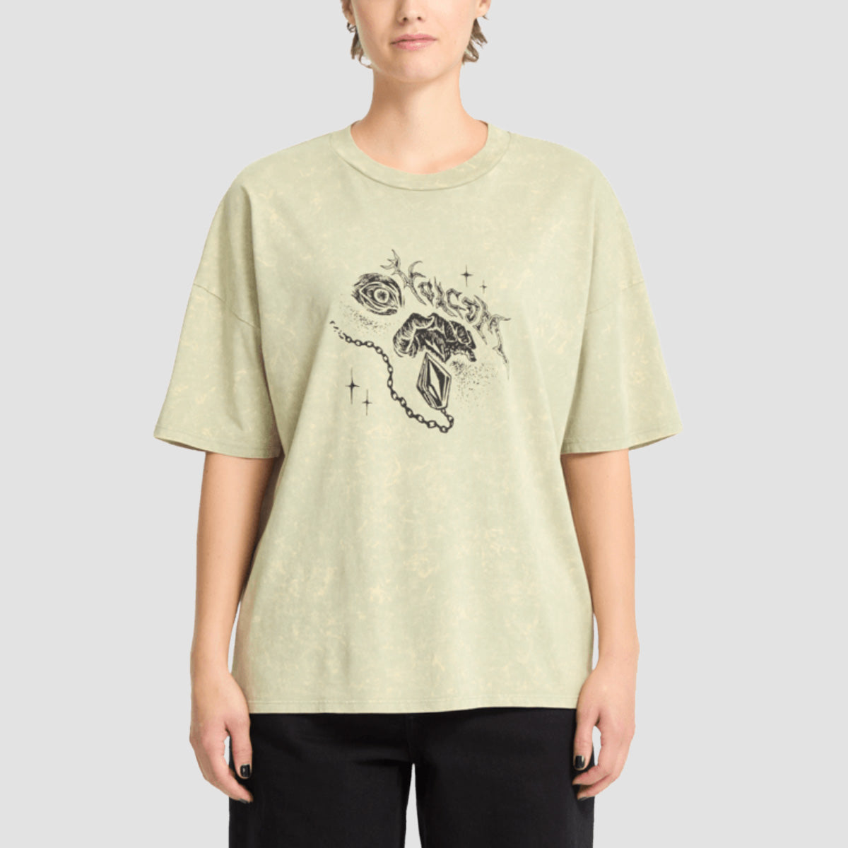 Volcom Voltrip T-Shirt Green Tea - Womens