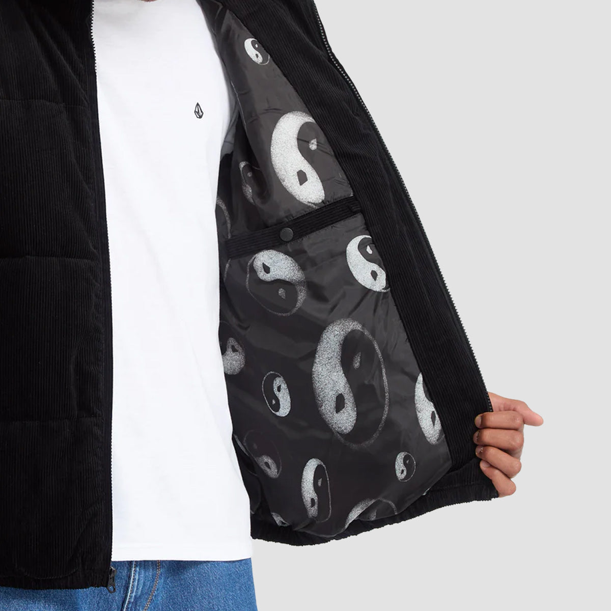 Volcom Walltz Cord Jacket Black