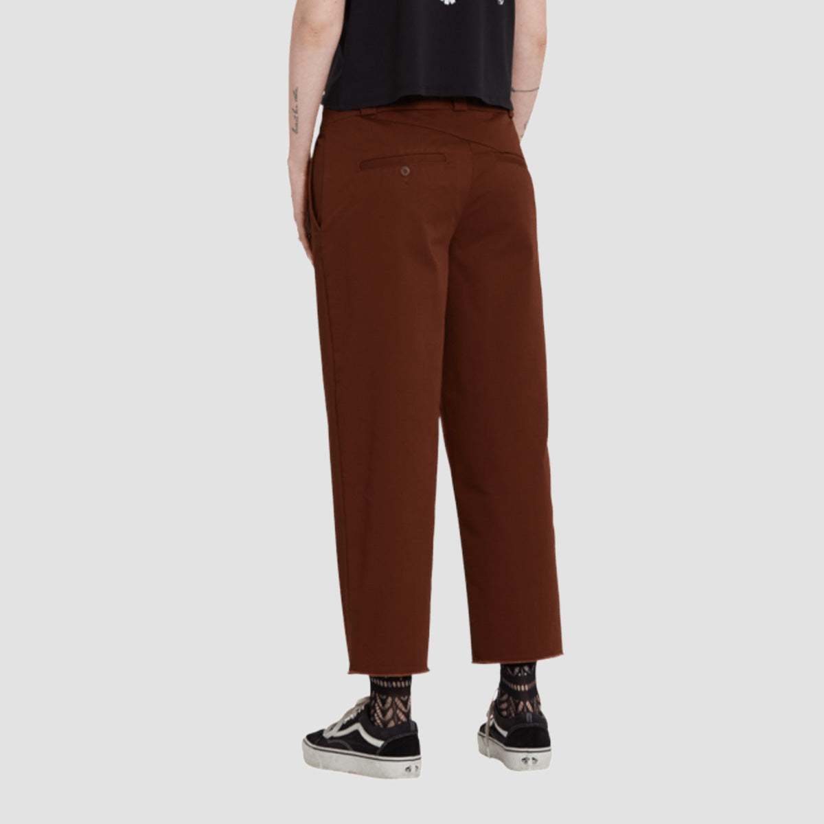 Volcom Whawhat Chino Pants Brown - Womens