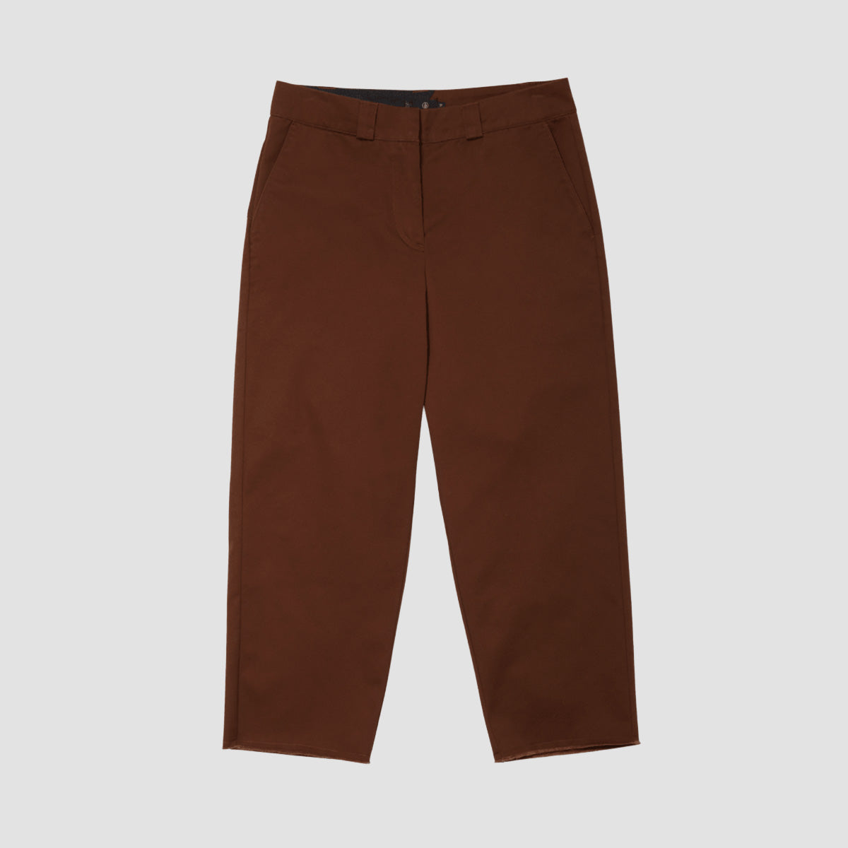 Volcom Whawhat Chino Pants Brown - Womens