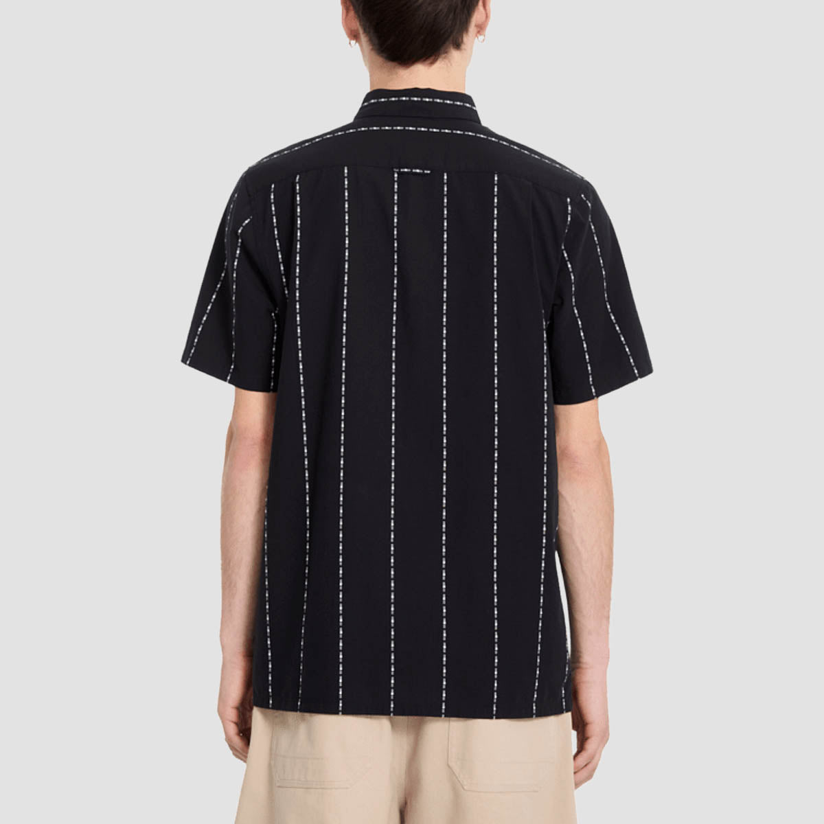 Volcom Whitworth Short Sleeve Shirt Gloss Black