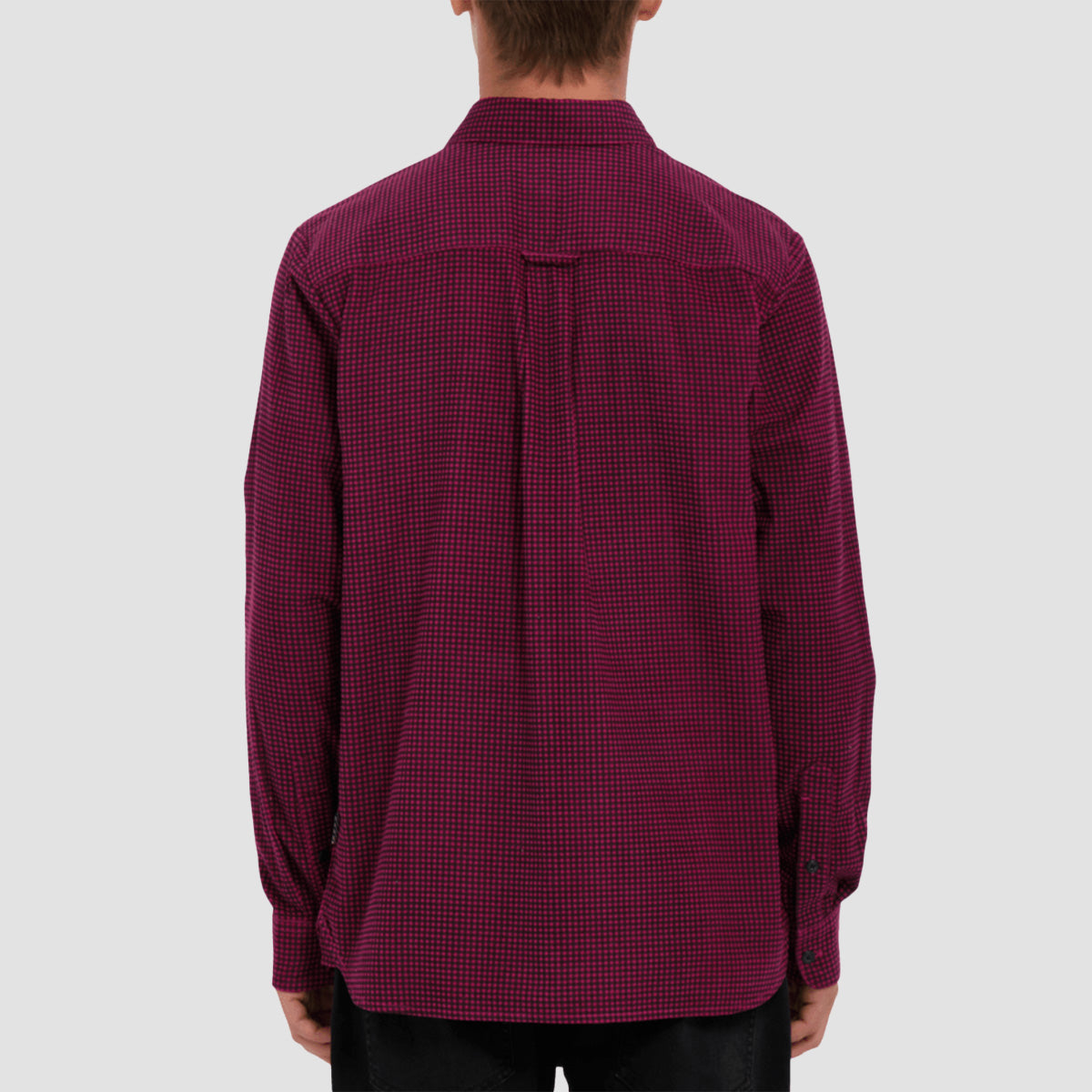 Volcom Zander Longsleeve Shirt Wine