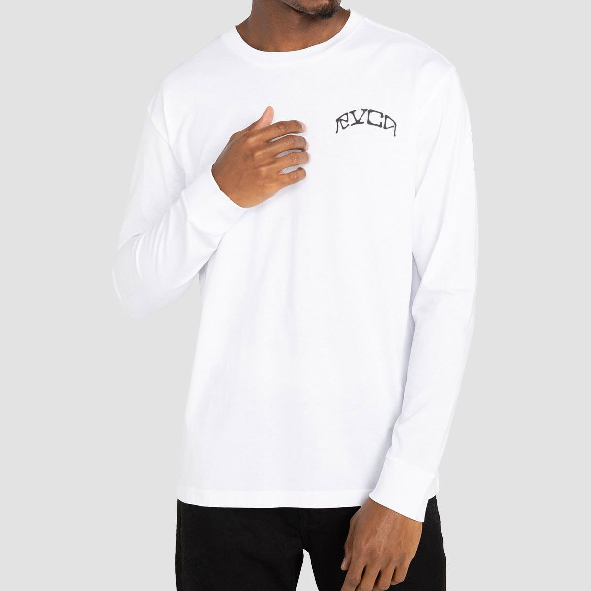 RVCA St Margret Longsleeve T-Shirt White
