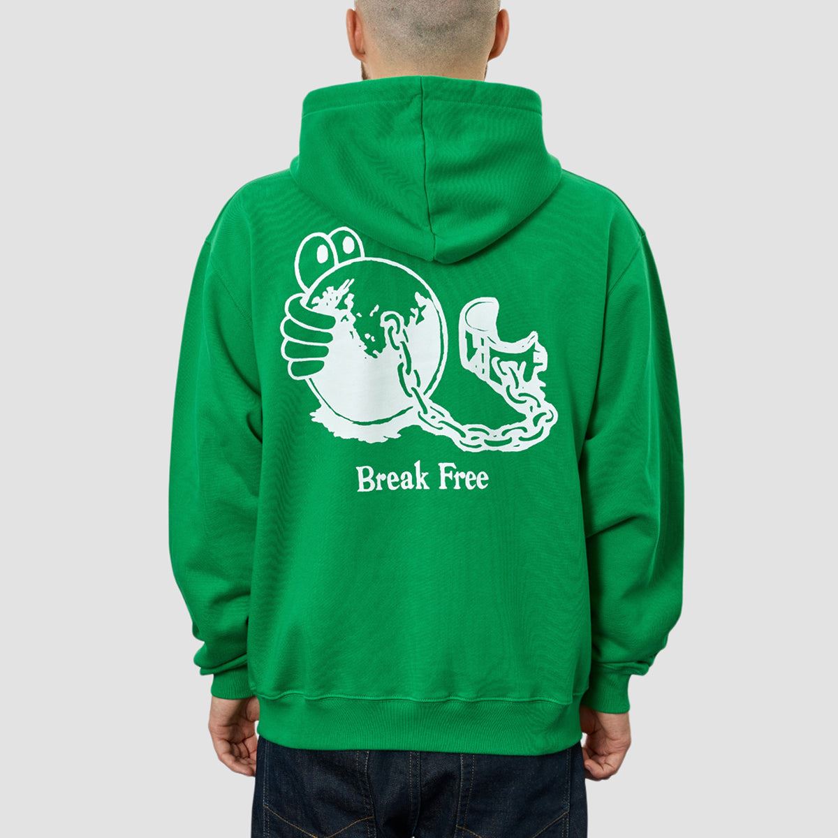 Last Resort AB Ball Pullover Hoodie Apple Green