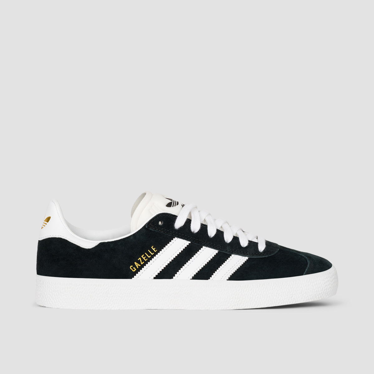 adidas Gazelle Adv Shoes Core Black Footwear White Gold Metallic