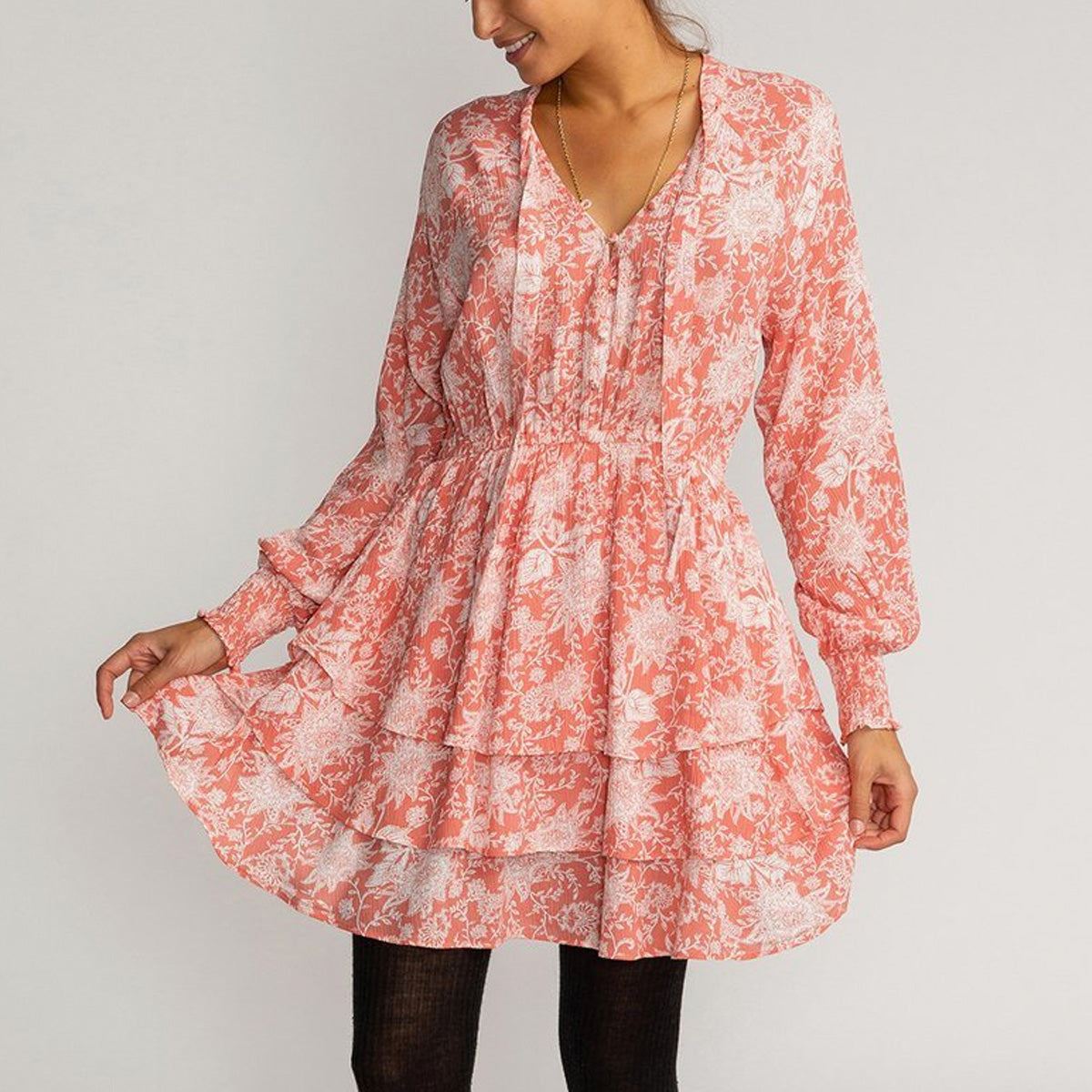 Billabong Soulmate Dress Dusty Rose - Womens