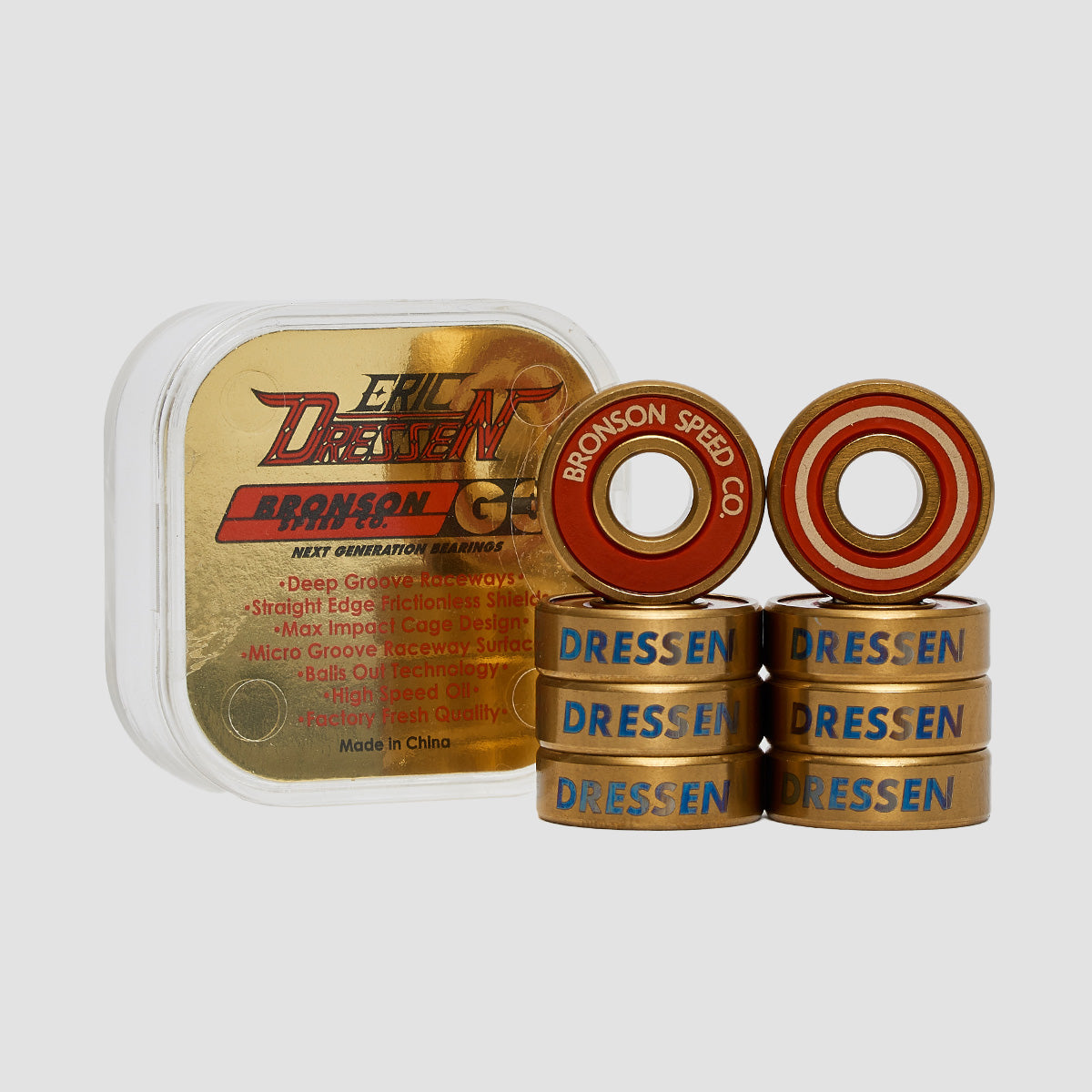 Bronson G3 Eric Dressen Pro Bearings x8