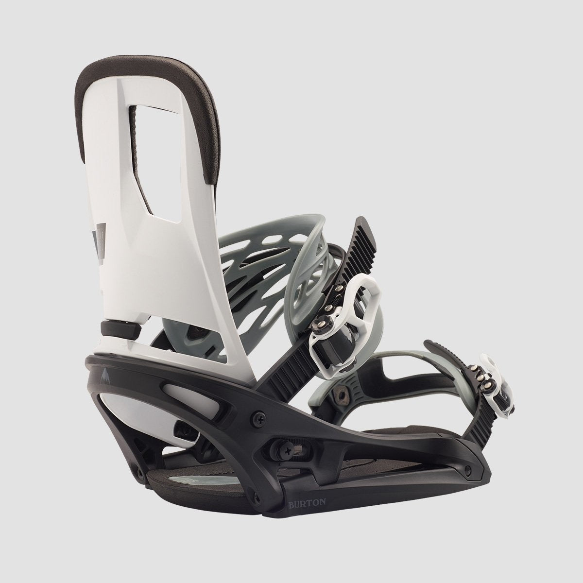 Burton Cartel EST Snowboard Bindings Black/White - Snowboard