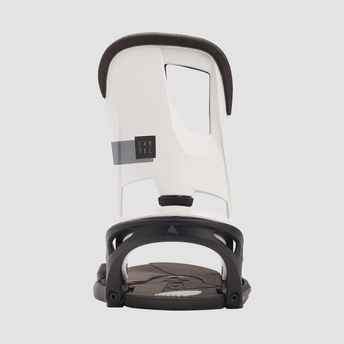 Burton Cartel EST Snowboard Bindings Black/White - Snowboard