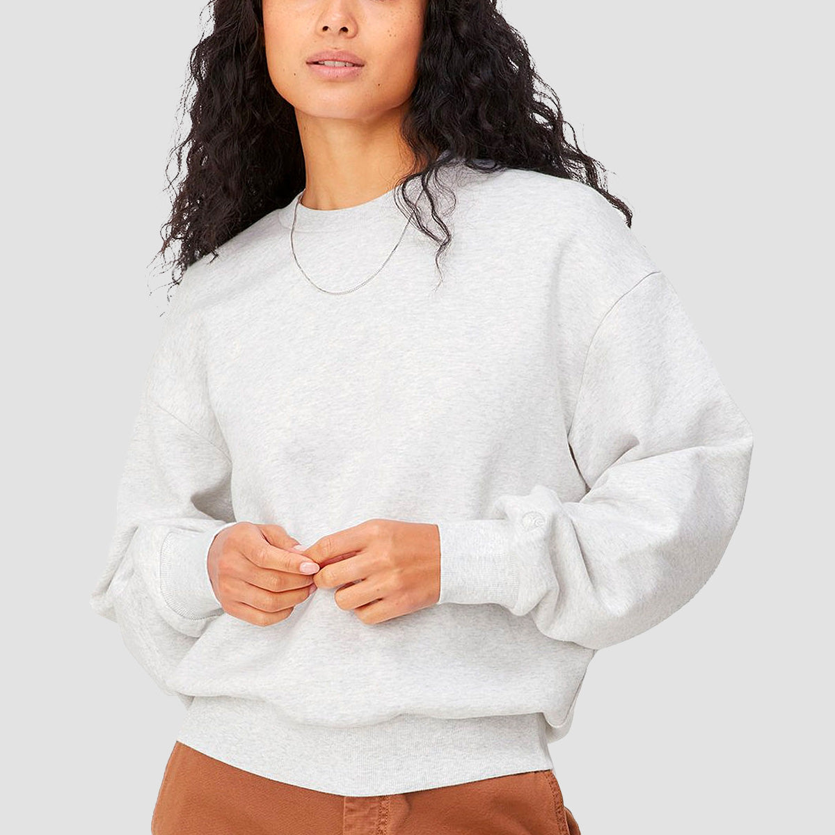 Womens grey carhartt sweatshirt sale