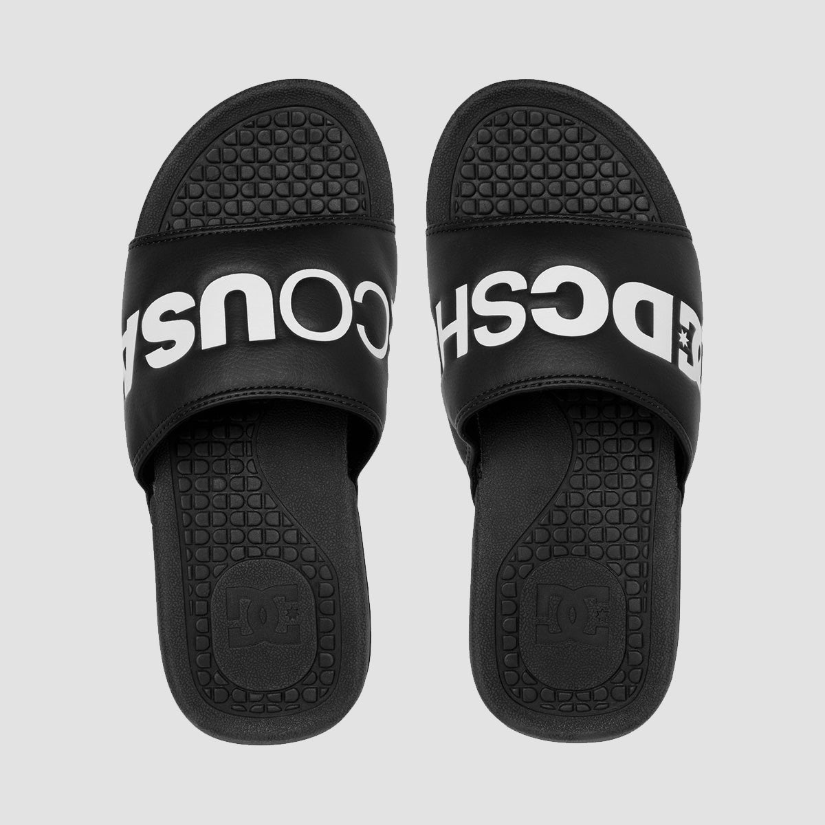 DC Bolsa Se Sandals Black/White