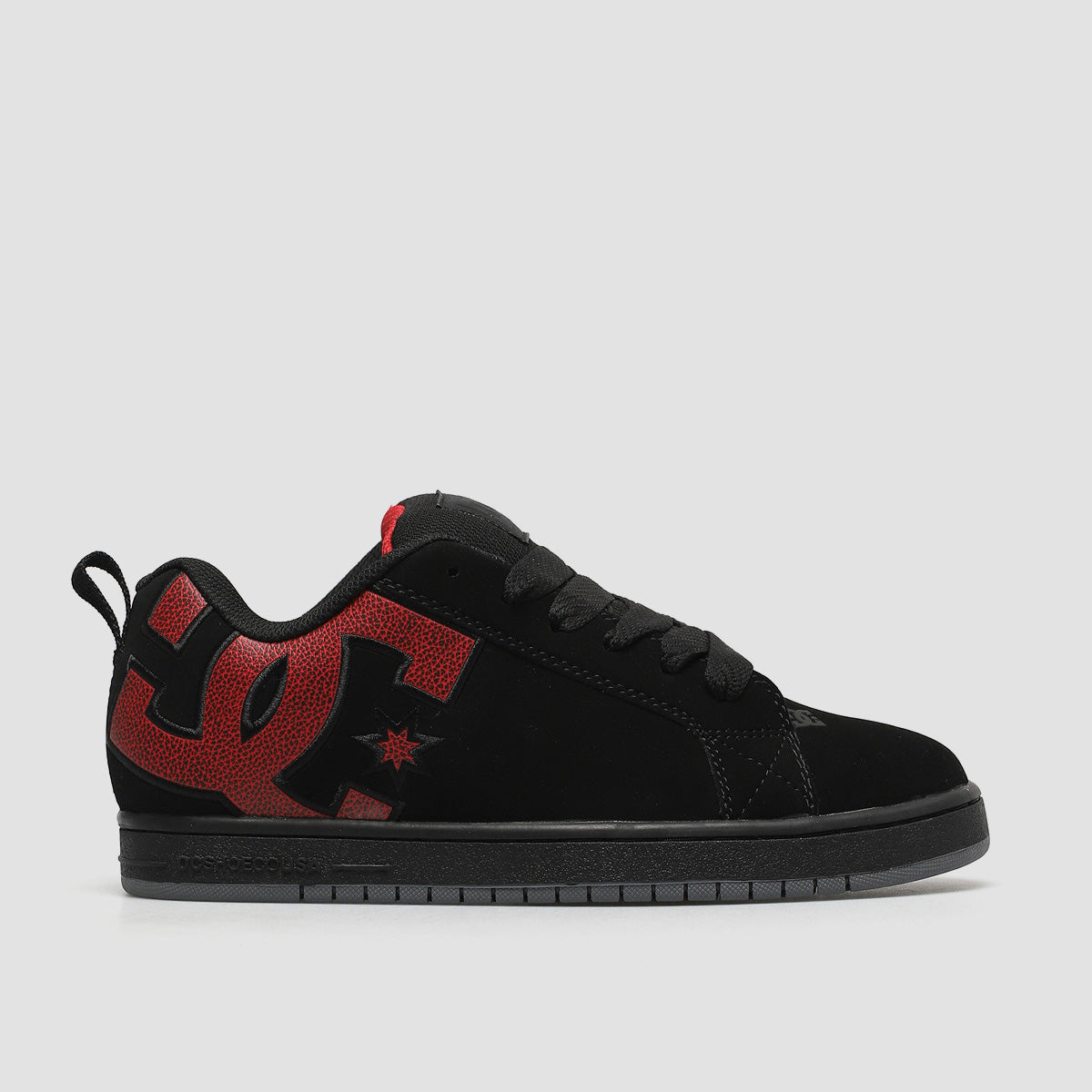 Dc shoes black red online