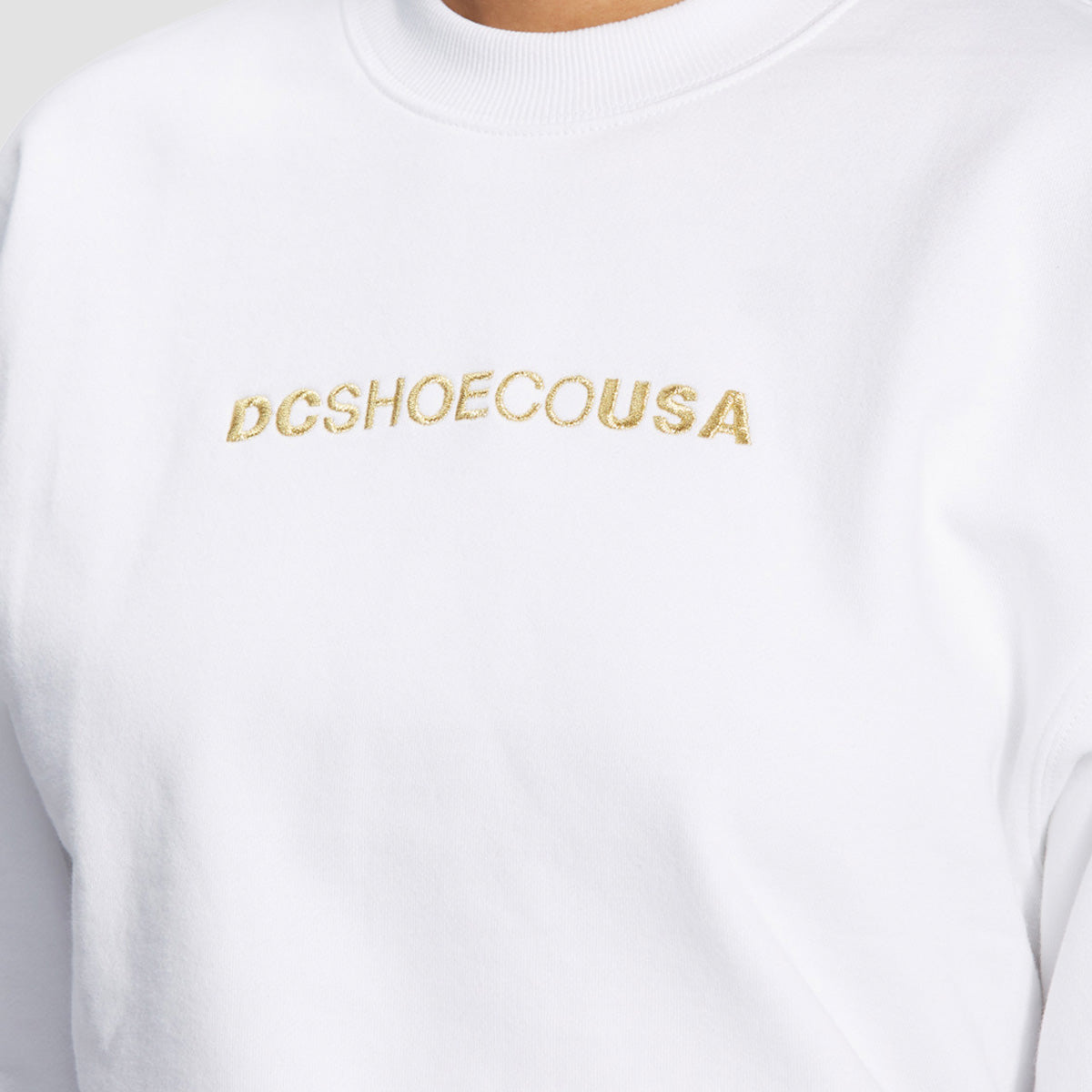 DC Effortless Crew Sweat White - Womens