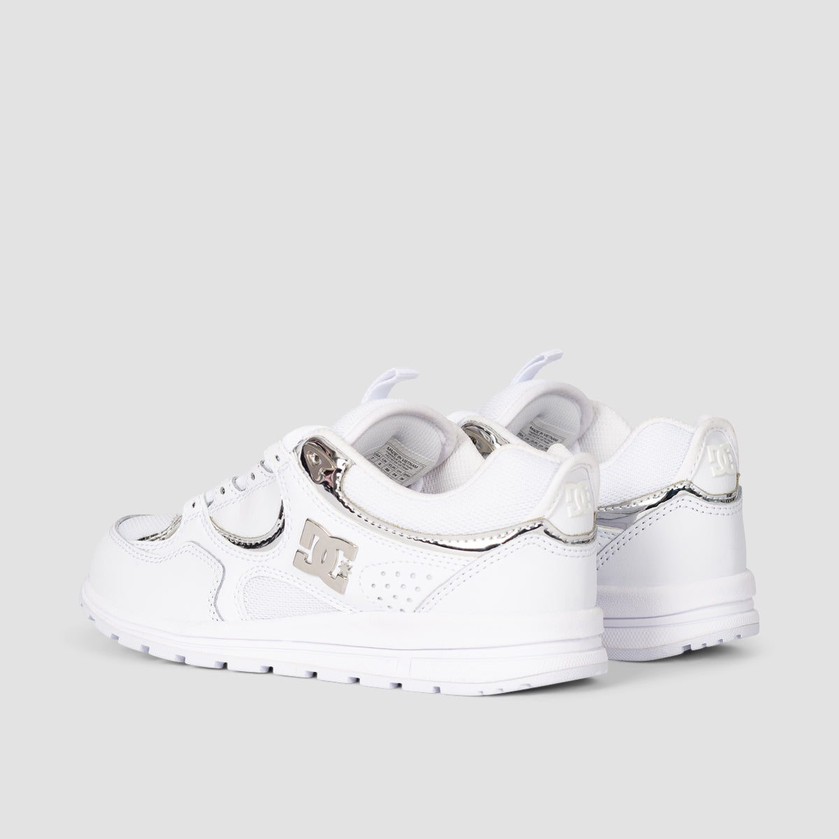 DC Kalis Lite Shoes - White/Silver - Womens