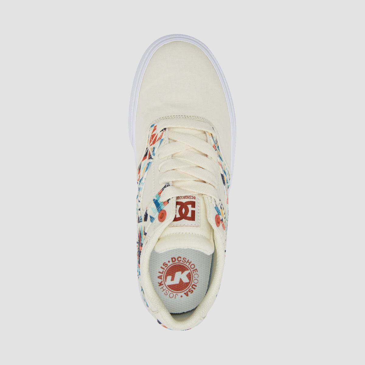 DC Kalis Vulc Shoes - Off White - Womens