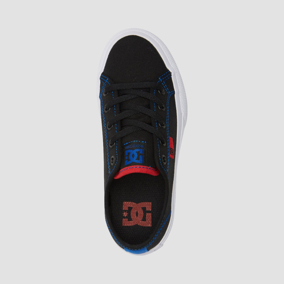 DC Manual Shoes - Black/Red - Kids