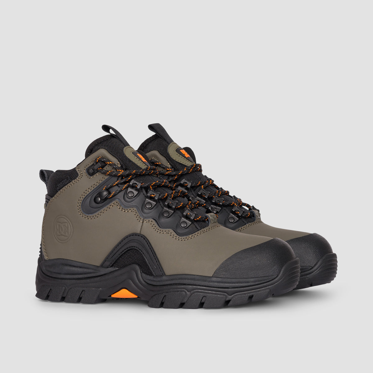 DC Navigator Boots Dusty Olive/Orange