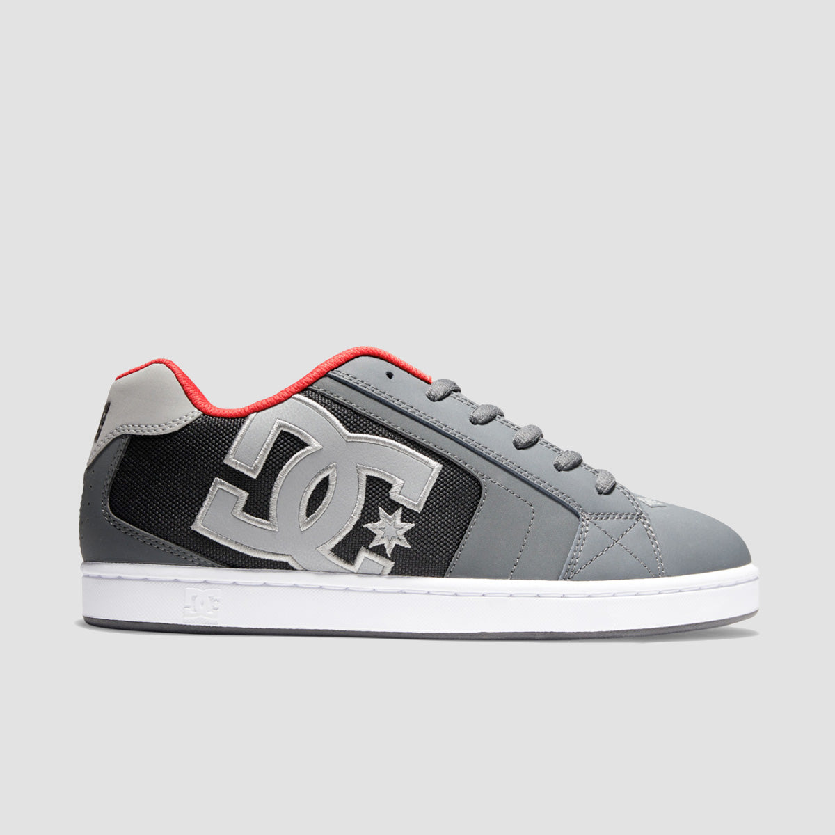 DC Net Shoes - Grey/Black/Red