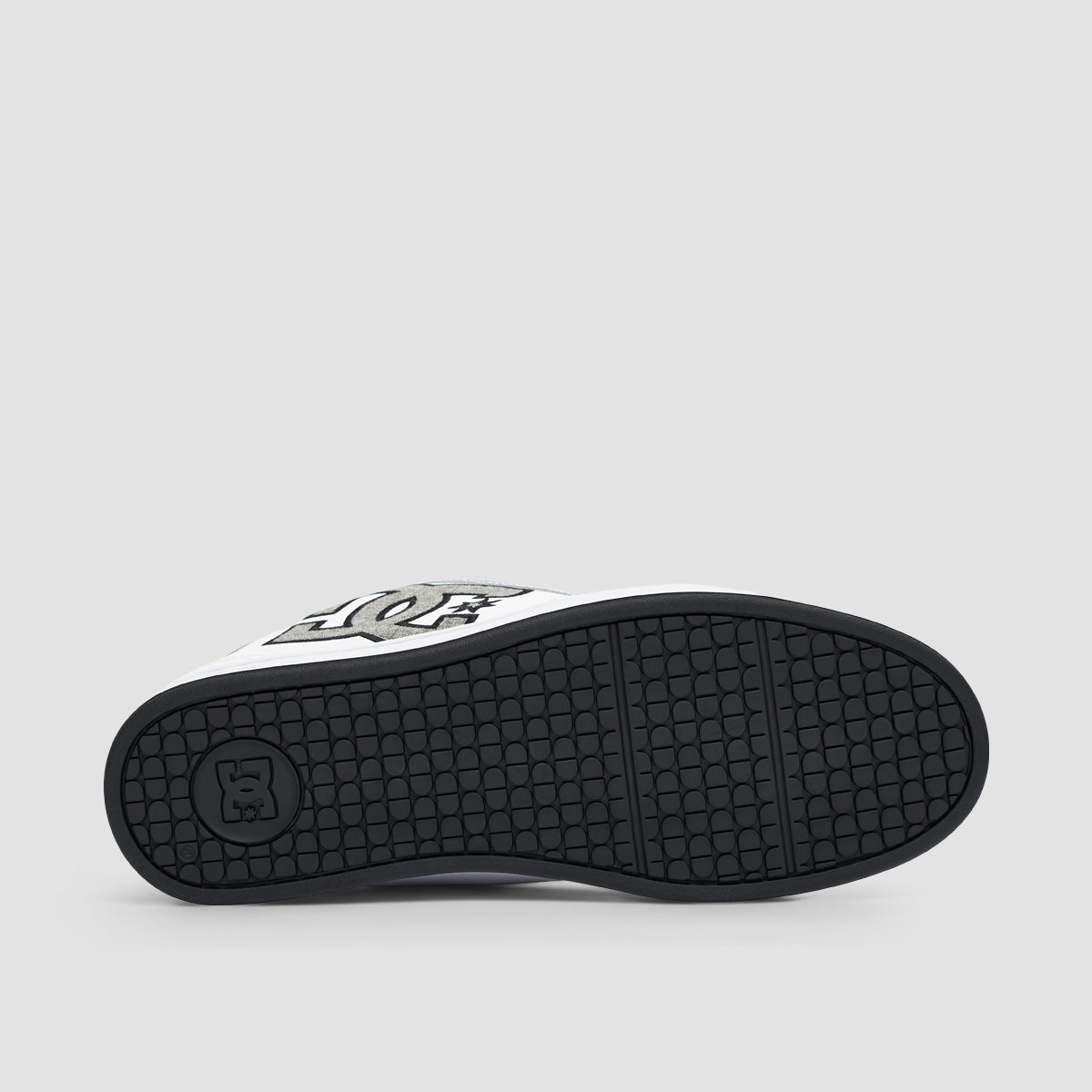 DC Net Shoes - White/White/Battleship