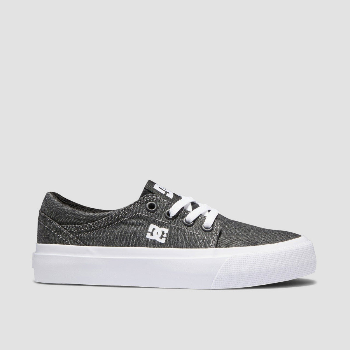 DC Trase Shoes - Grey/Black/Grey - Kids