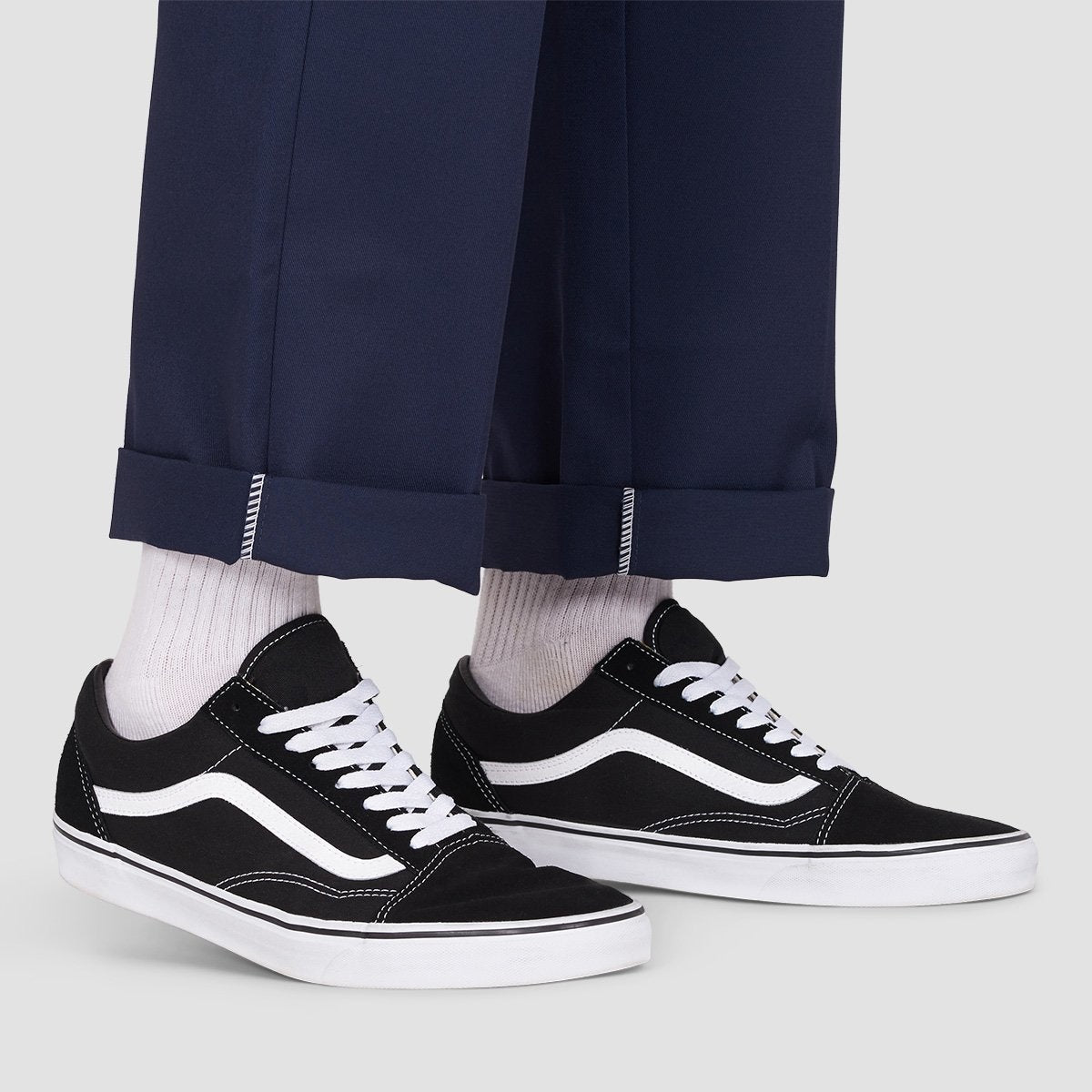 Dickies 873 Slim Straight Work Pants Dark Navy - Clothing