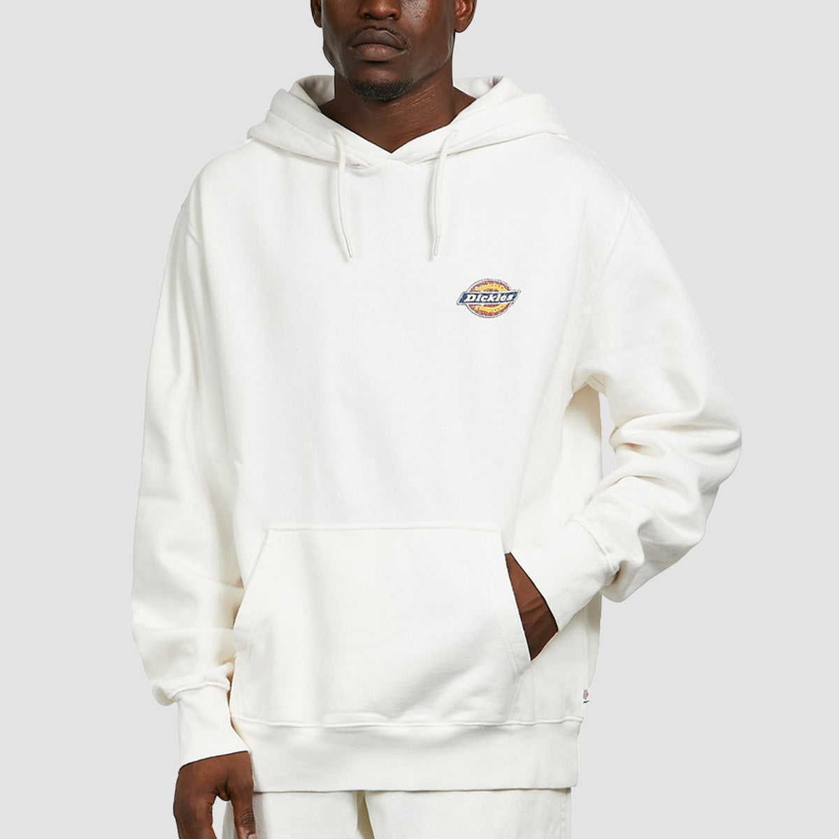 Dickies Icon Washed Pullover Hoodie Ecru