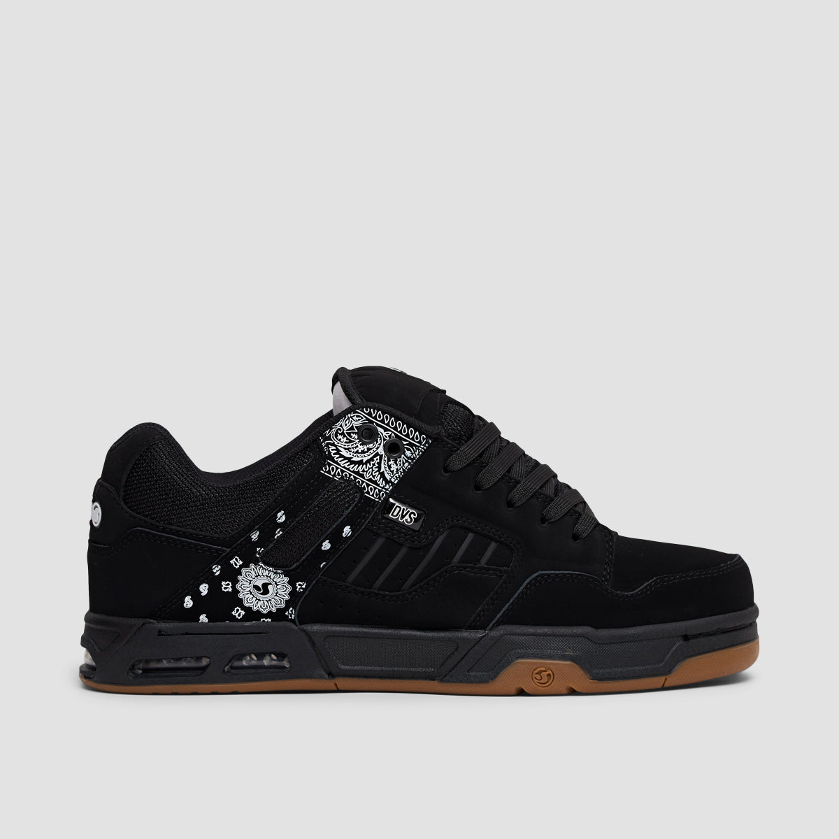 DVS Enduro Heir Shoes - Black/Gum/Print Nubuck